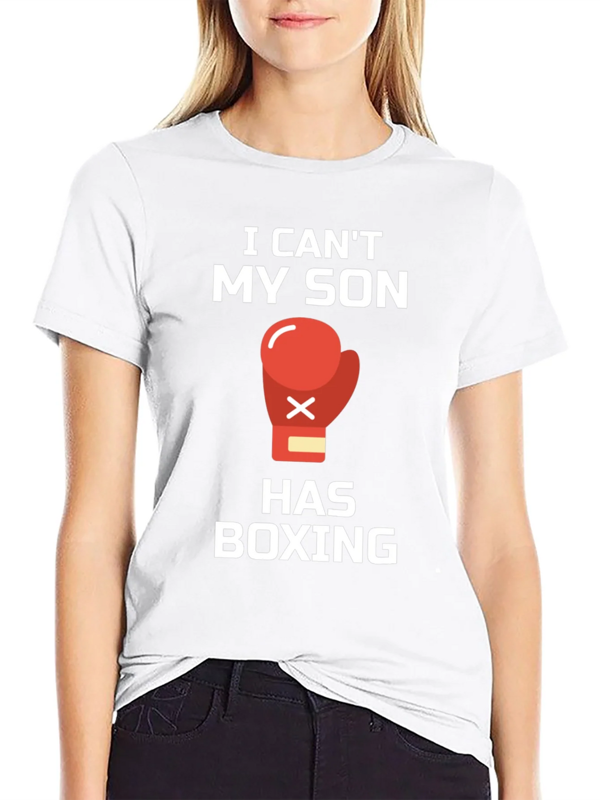 I Cant My Son Has Boxing T-Shirt product image 7