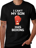I Cant My Son Has Boxing T-Shirt product image 1