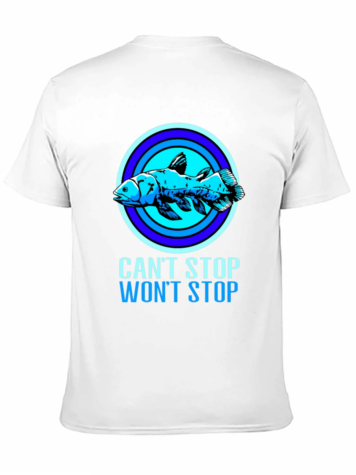 Cant Stop Wont Coelacanth T-Shirt product image 9