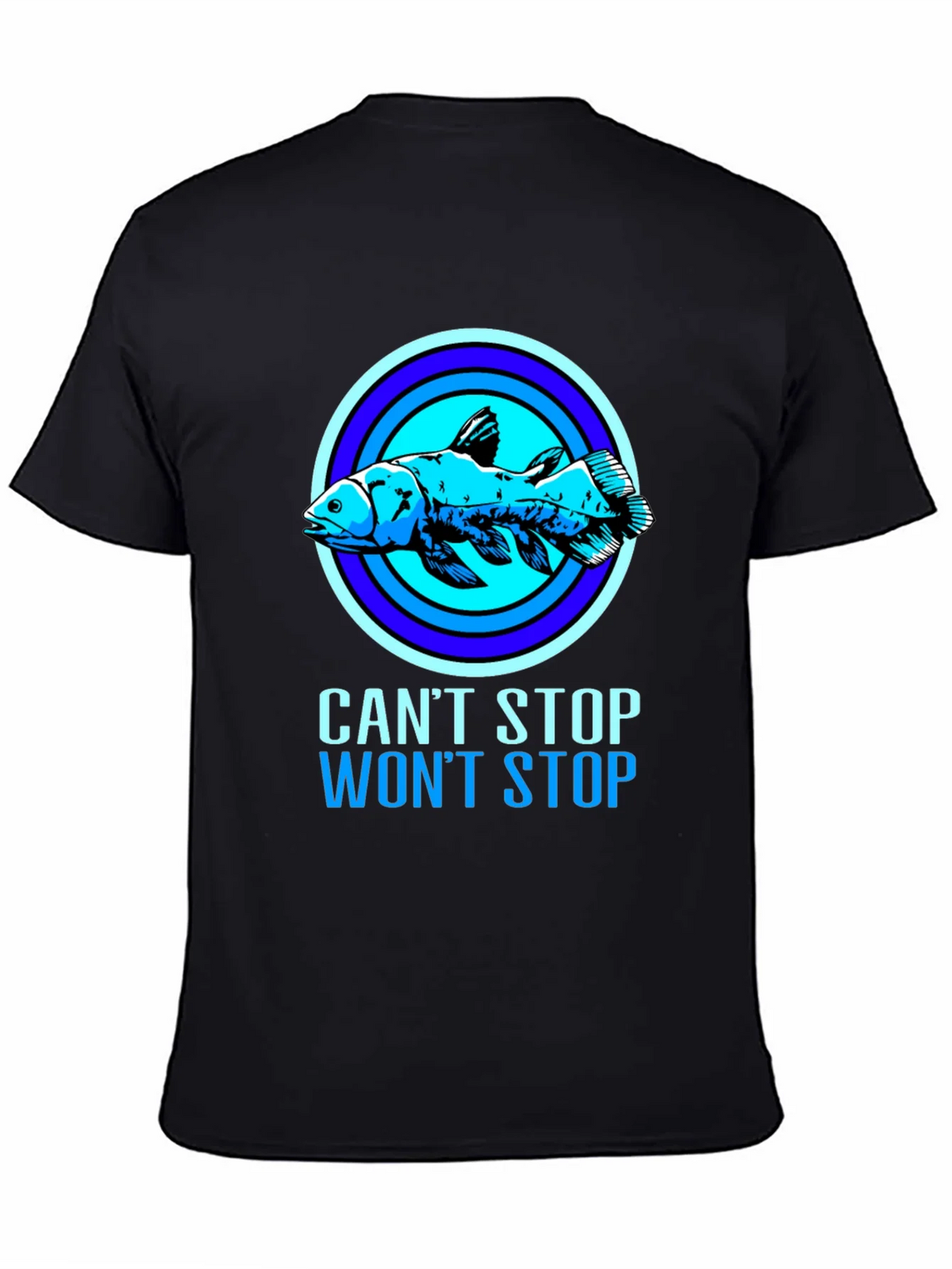 Cant Stop Wont Coelacanth T-Shirt product image 4