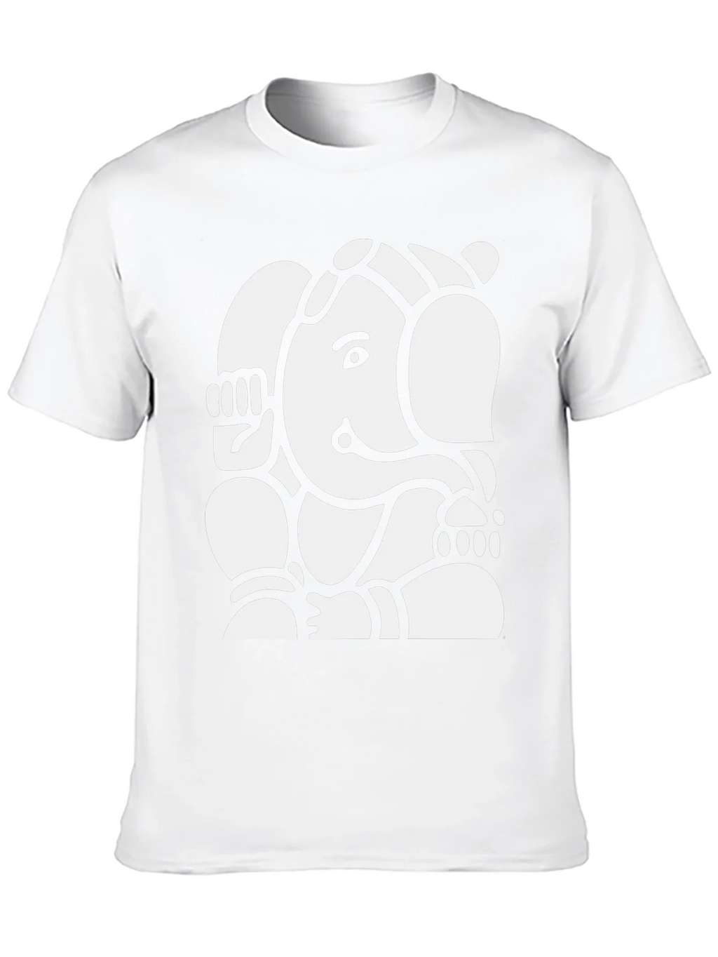 Ganesh Graphic Tee - Black Cotton Blend product image 9