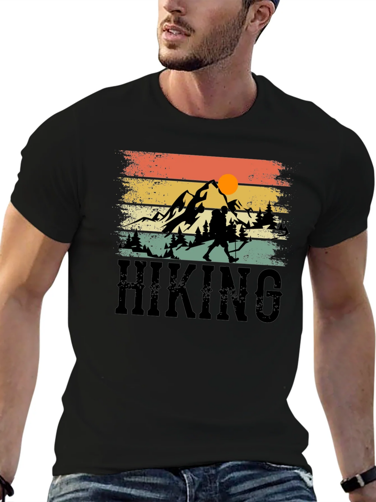 Vintage Hiking T-Shirt - Adventure Awaits product image 6