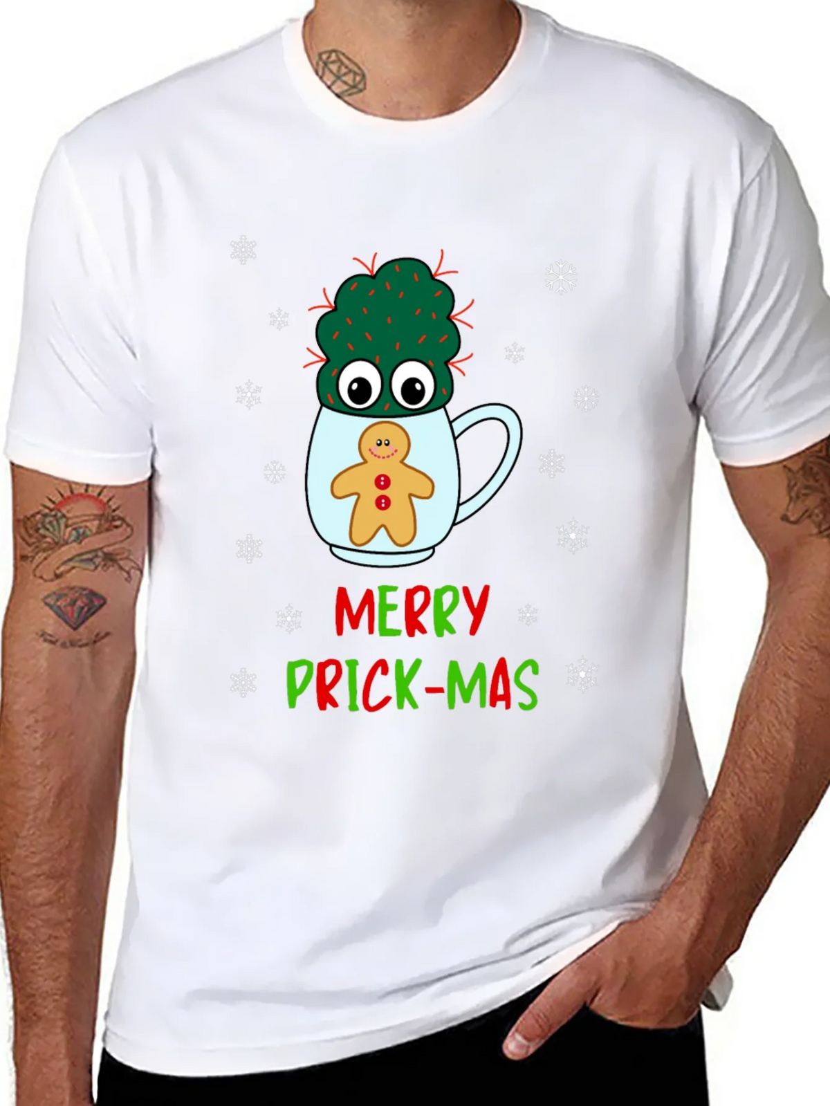Merry Prick-mas Graphic T-Shirt product image 7