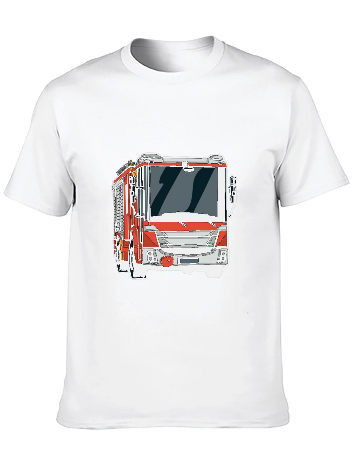 Firetruck Graphic Tee - Cool Fire Engine T-Shirt product image 9