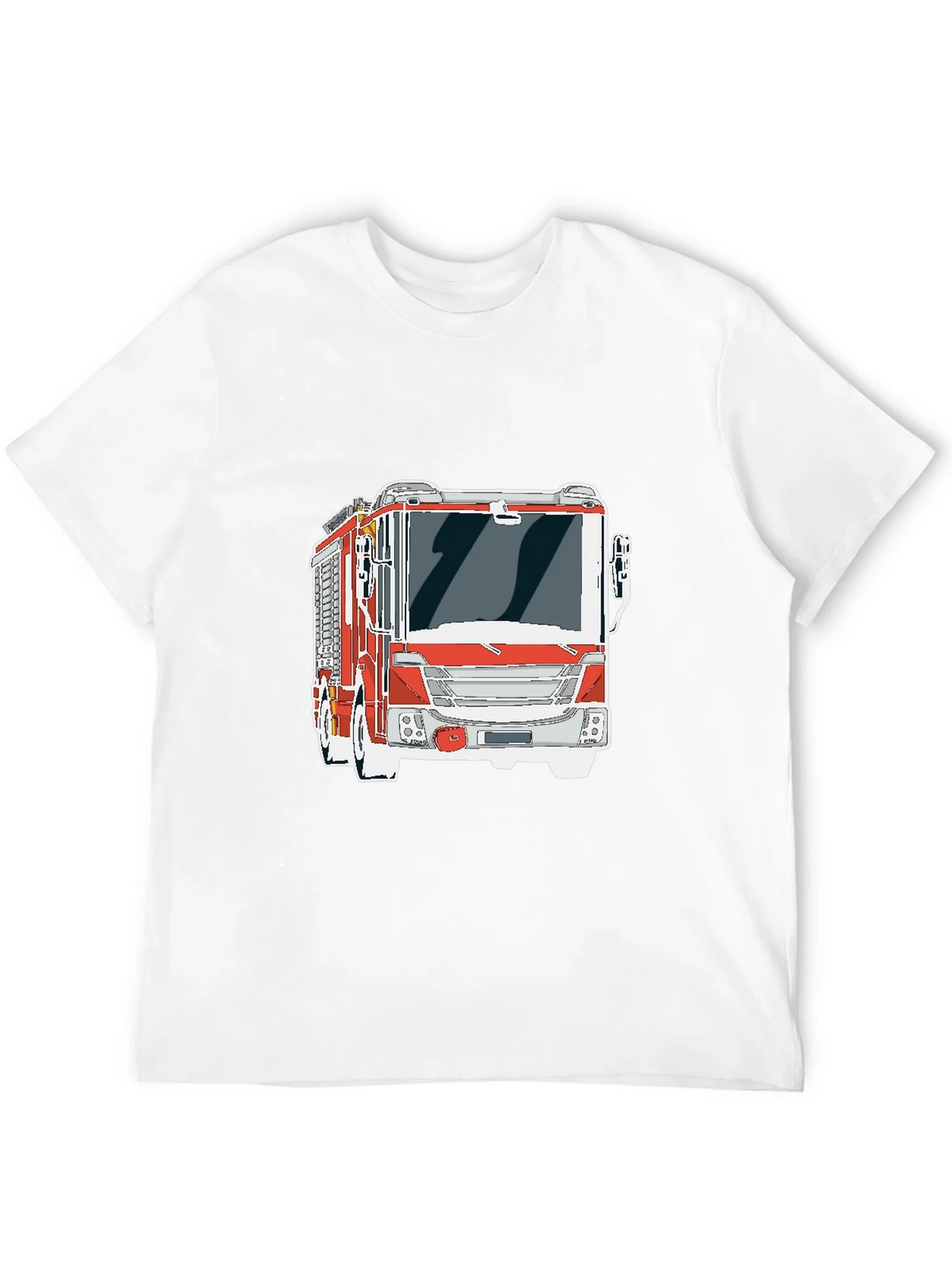 Firetruck Graphic Tee - Cool Fire Engine T-Shirt product image 11