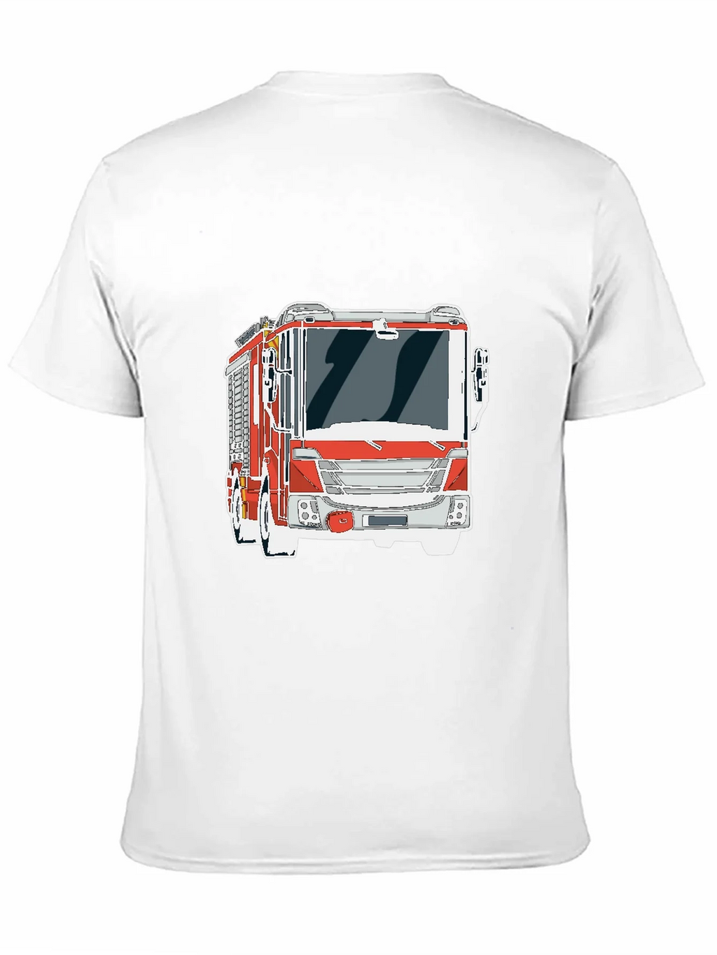 Firetruck Graphic Tee - Cool Fire Engine T-Shirt product image 10