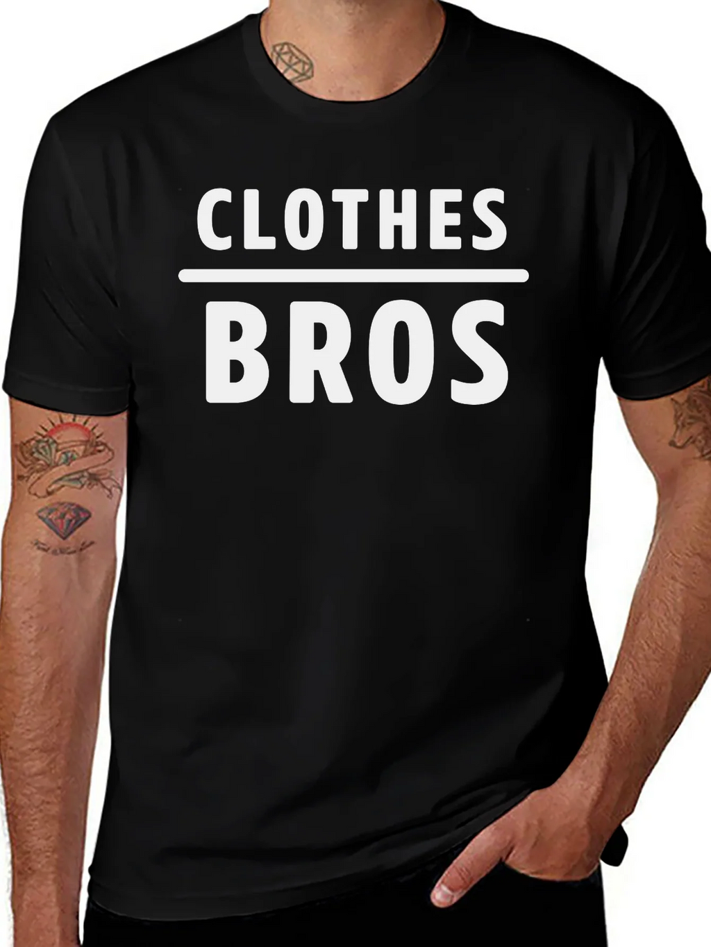 Clothes Bros Graphic T-Shirt - Trendy Casual Wear product image 1