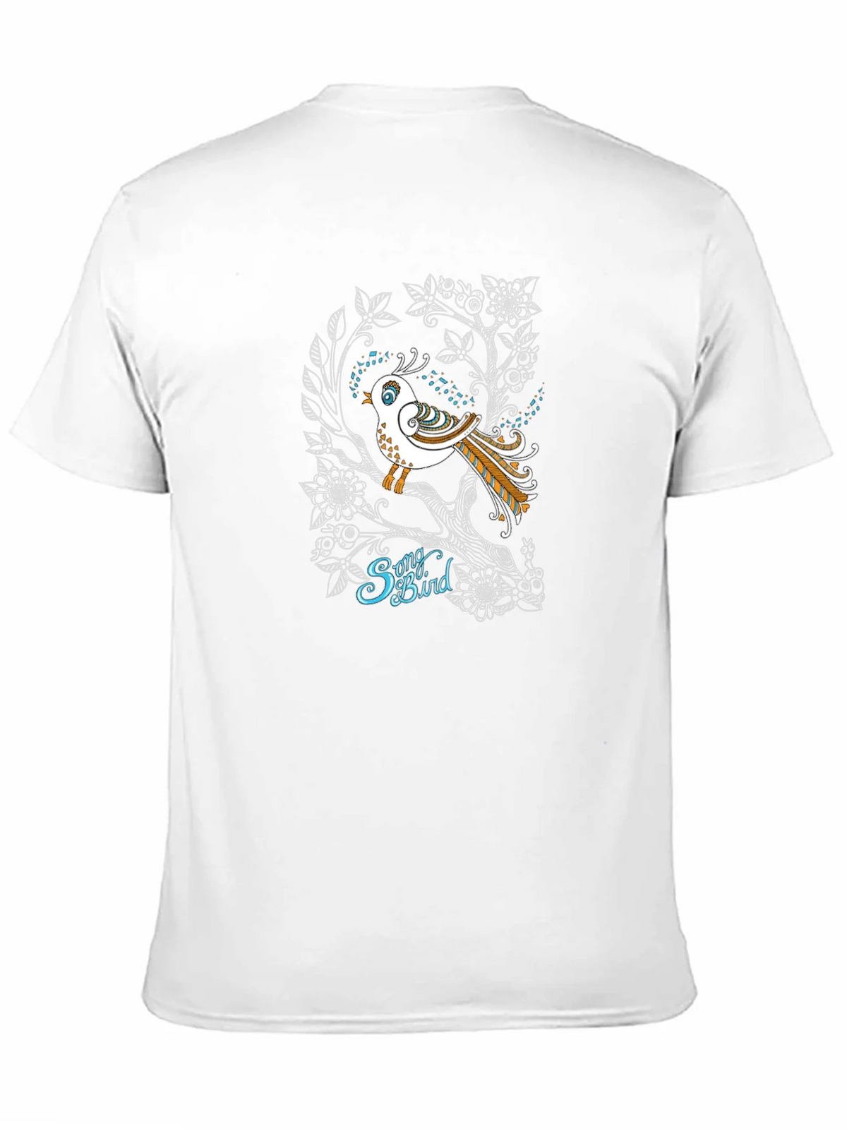 Songbird Graphic Tee - Unique Nature Design T-Shirt product image 10