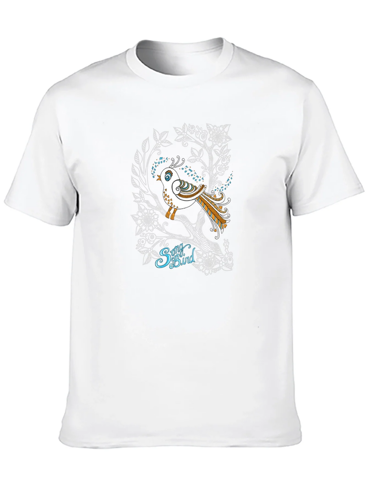 Songbird Graphic Tee - Unique Nature Design T-Shirt product image 9