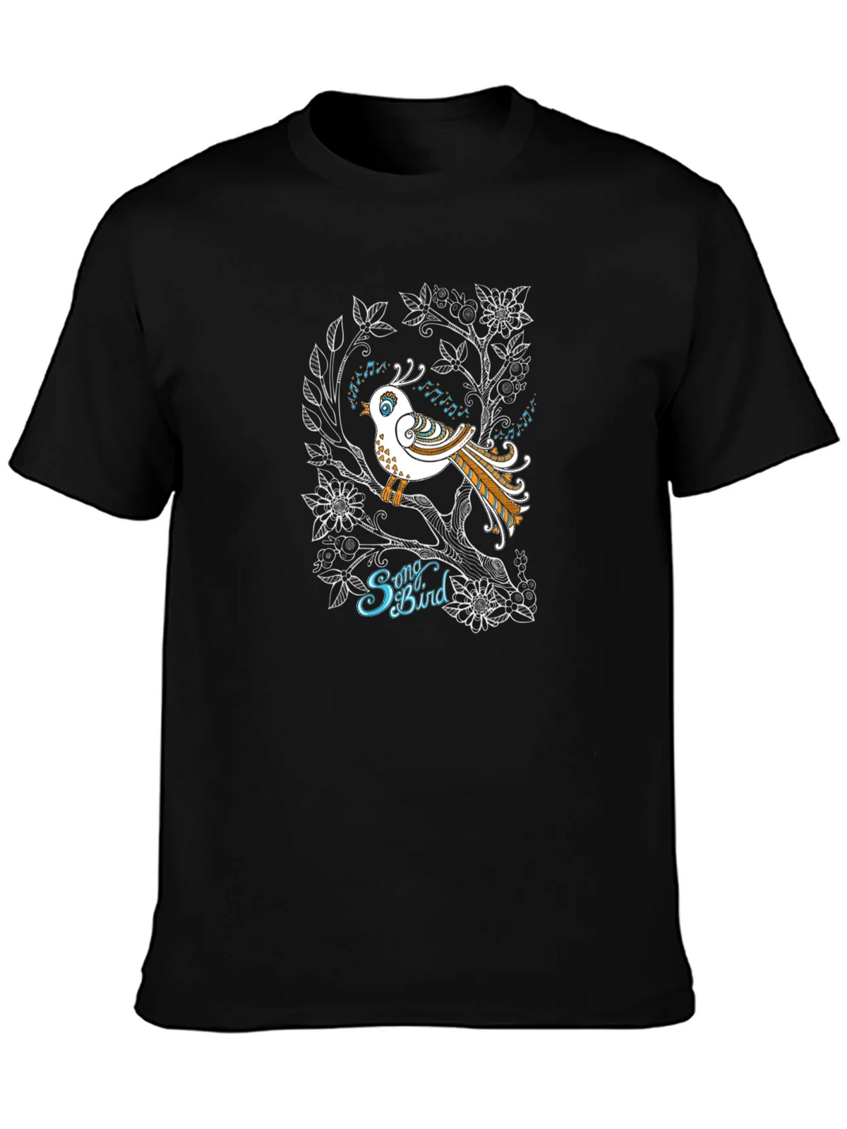 Songbird Graphic Tee - Unique Nature Design T-Shirt product image 3