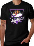 Aquaholic Scuba Diver Graphic Tee - Retro Style product image 1
