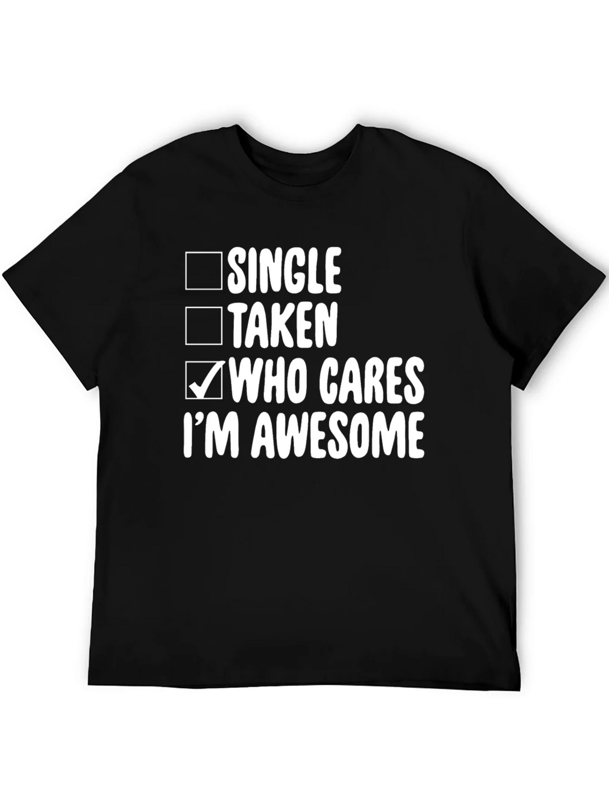 Who Cares Im Awesome T-Shirt product image 5