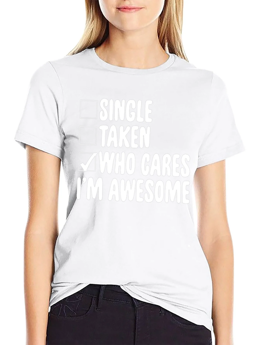 Who Cares Im Awesome T-Shirt product image 8
