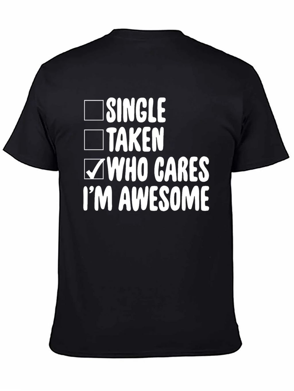 Who Cares Im Awesome T-Shirt product image 4
