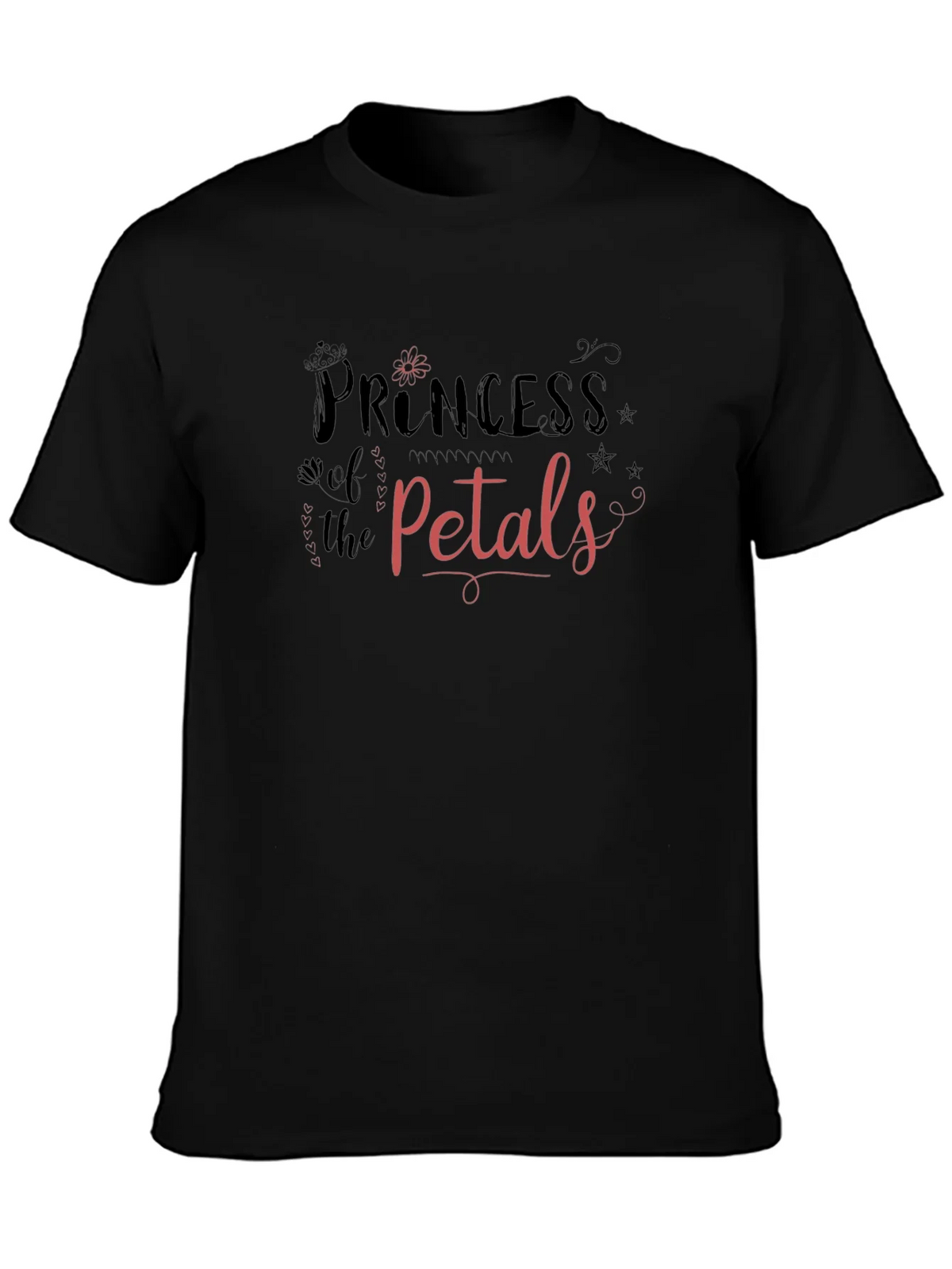 Princess of the Petals Black T-Shirt product image 3