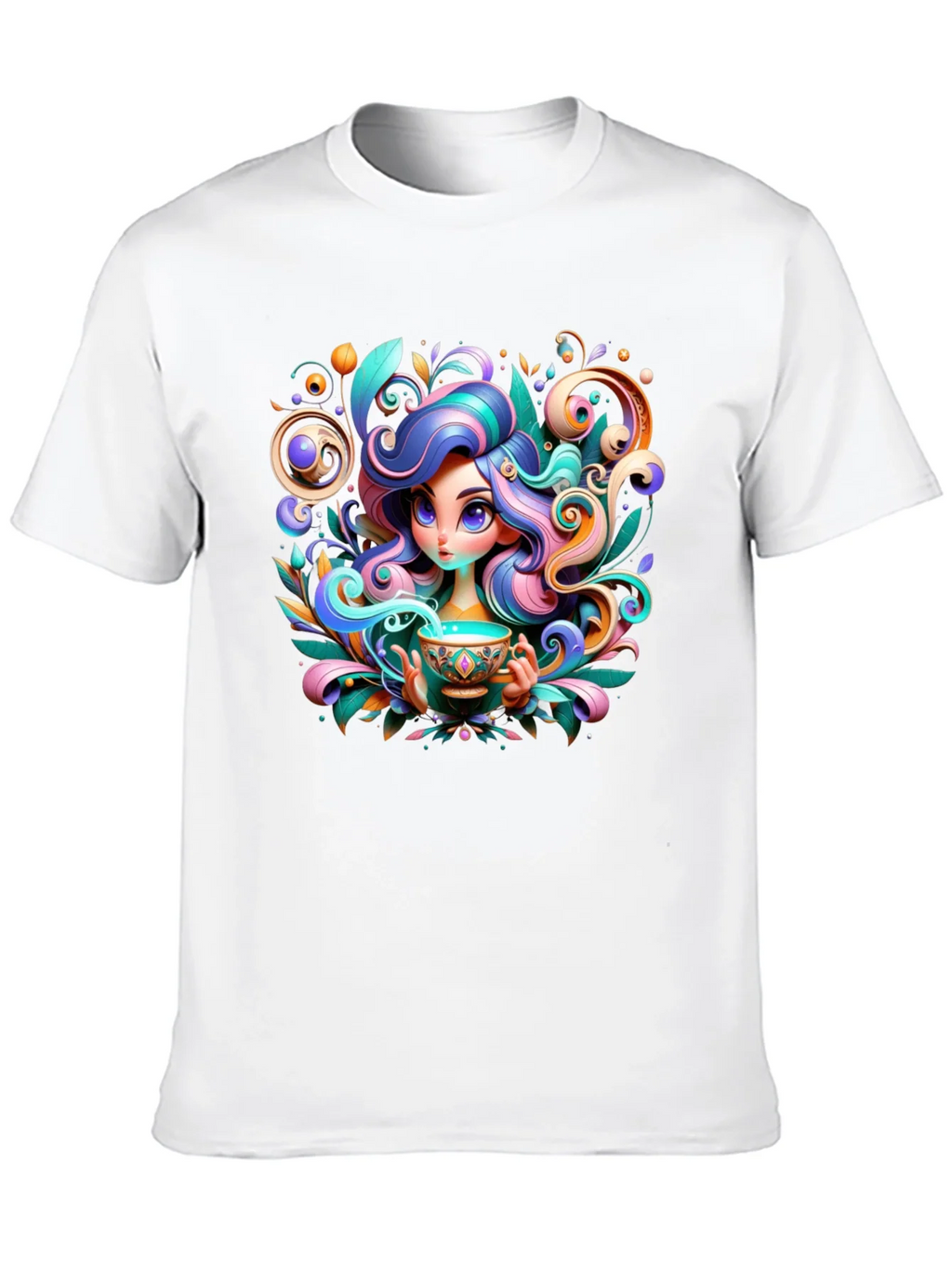 Whimsical Girl Graphic Tee - Unique Design product image 9