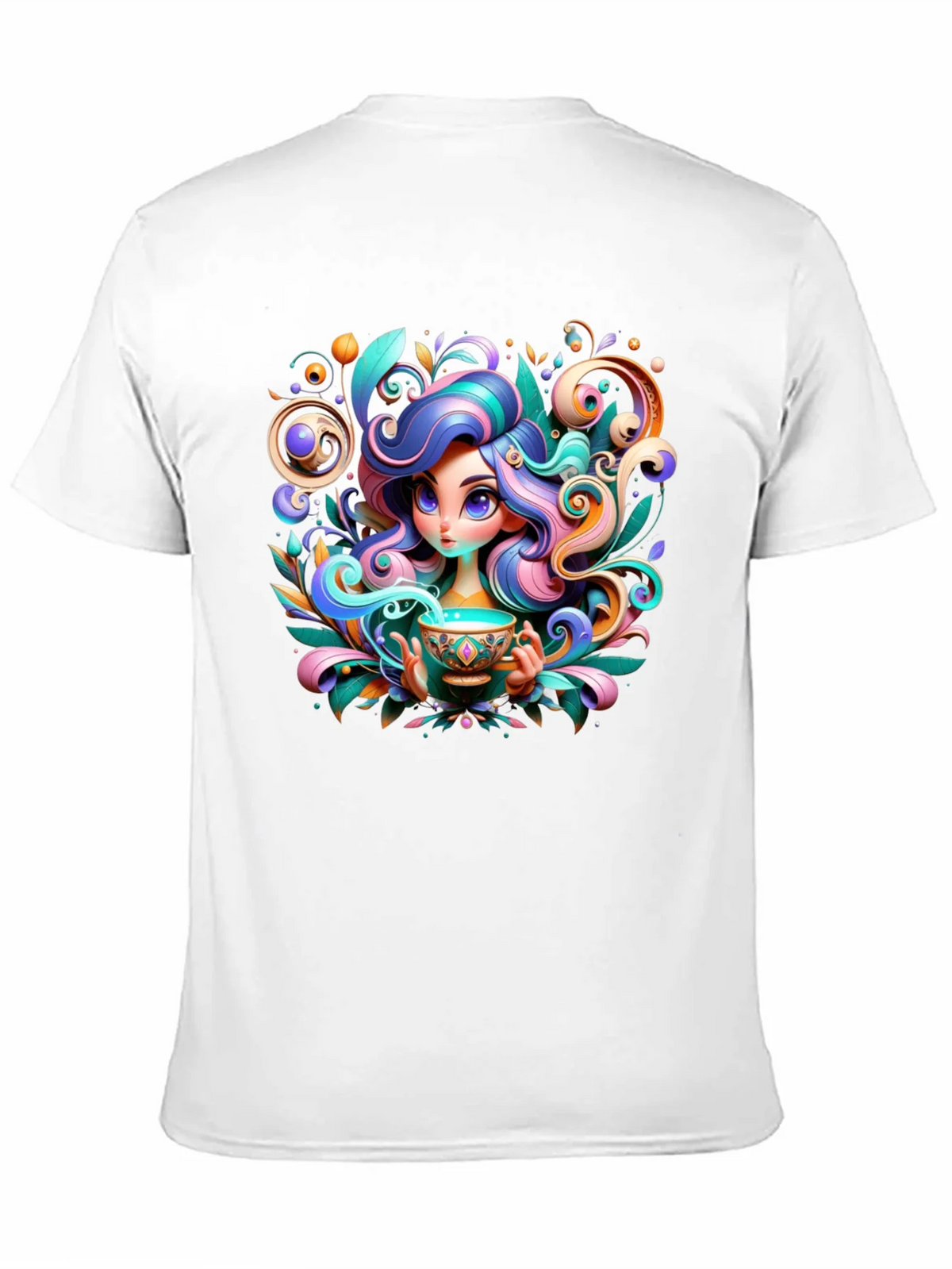 Whimsical Girl Graphic Tee - Unique Design product image 10