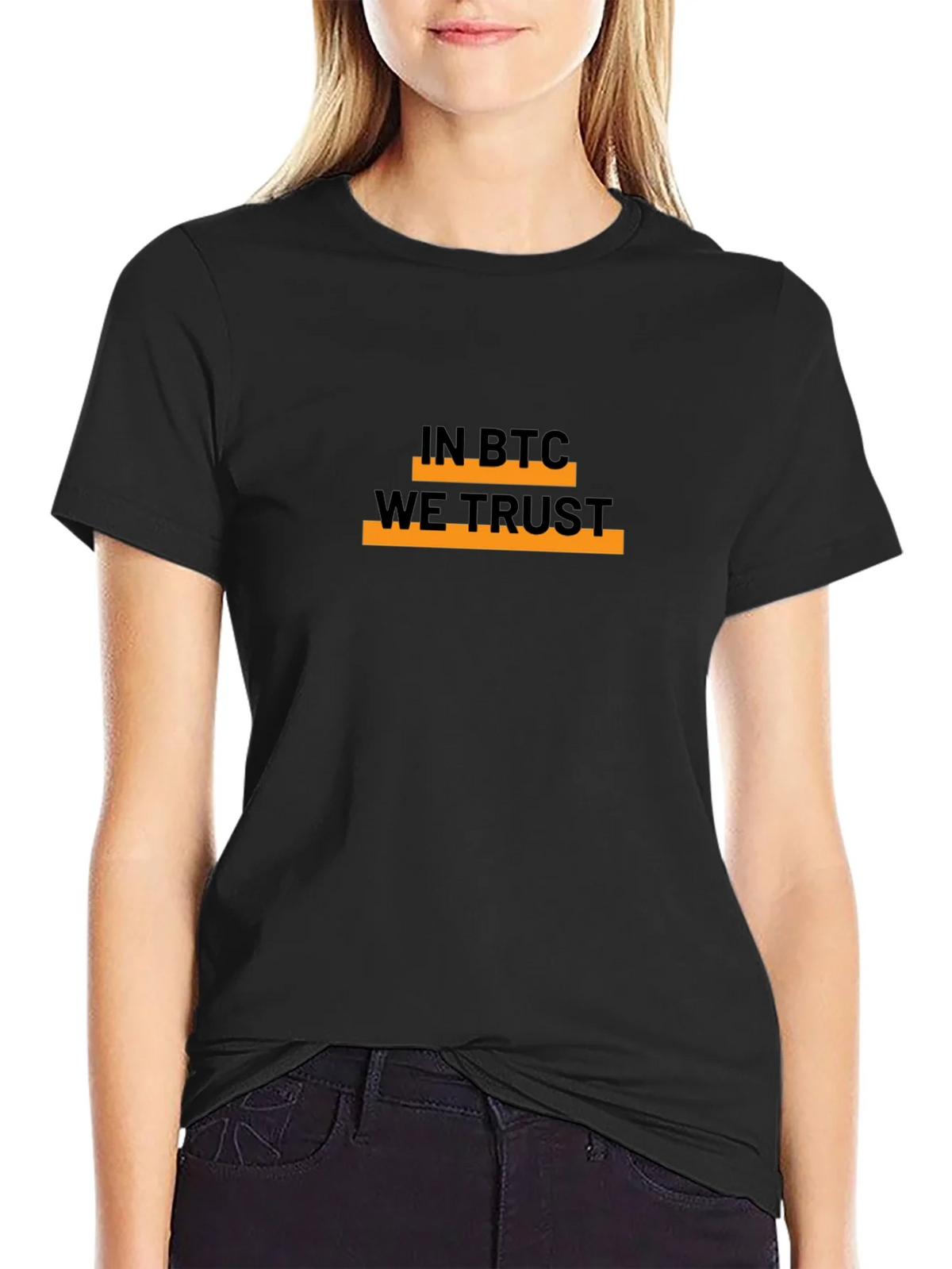 In BTC We Trust T-Shirt - Crypto Bitcoin Tee product image 2