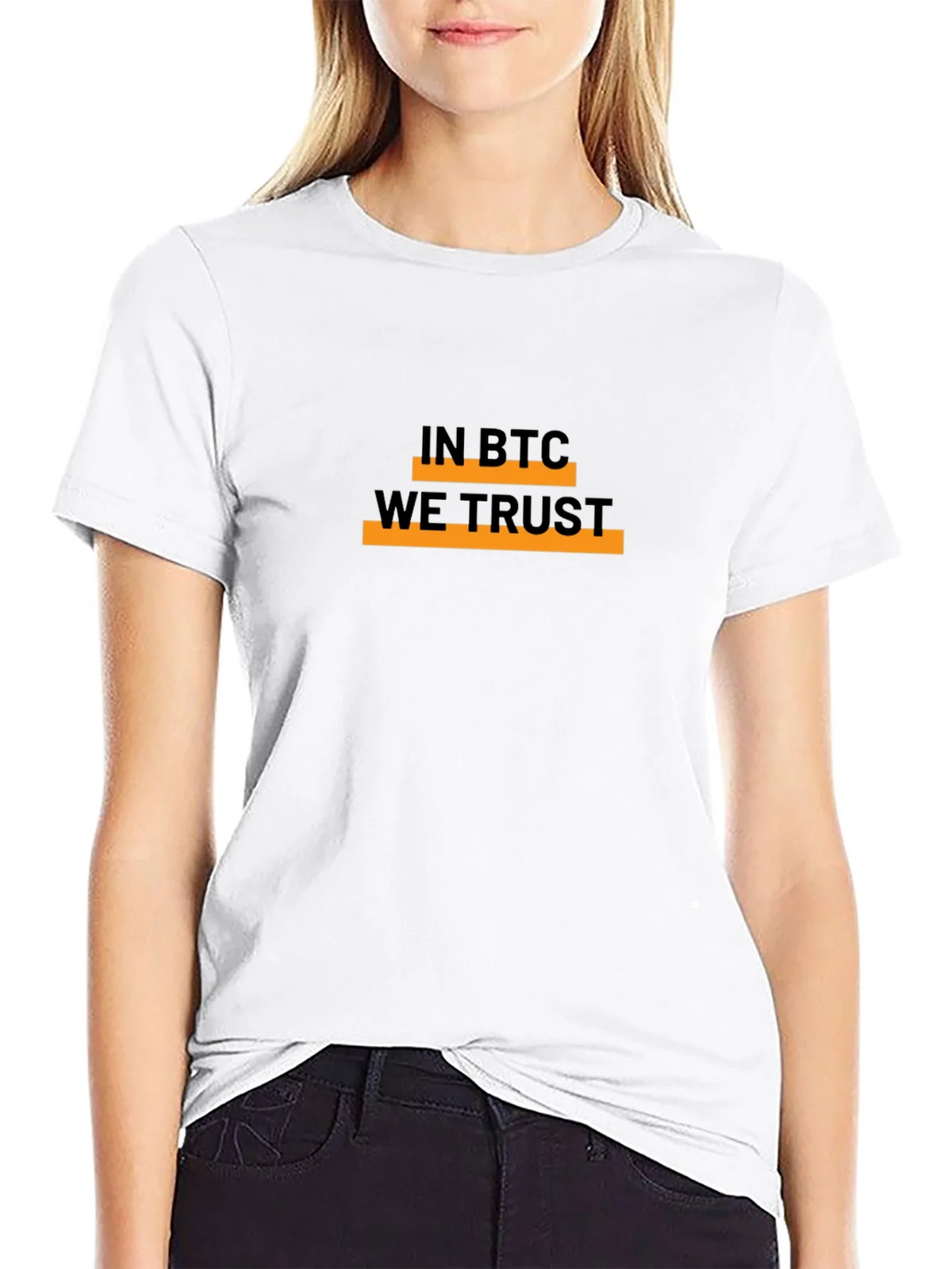 In BTC We Trust T-Shirt - Crypto Bitcoin Tee product image 8