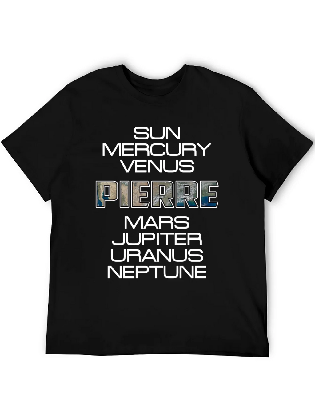 Planets T-Shirt: Sun to Neptune Pierre Earth product image 4