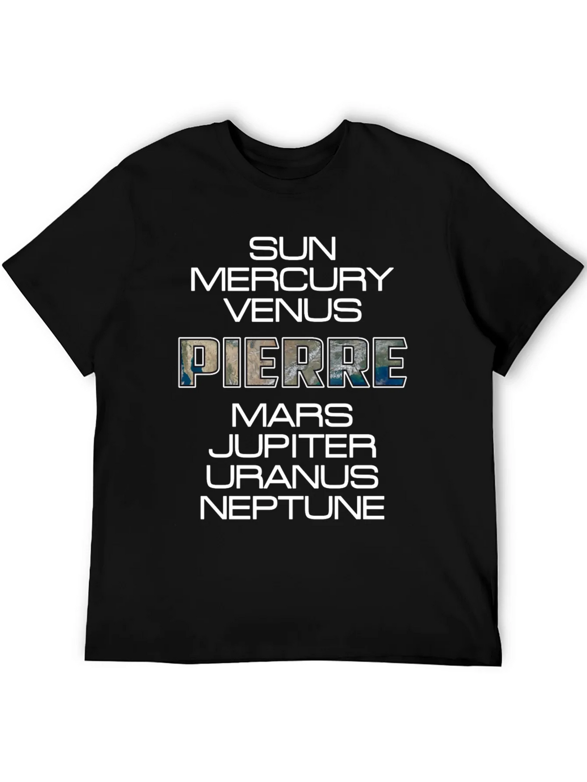 Planets T-Shirt: Sun to Neptune Pierre Earth product image 4
