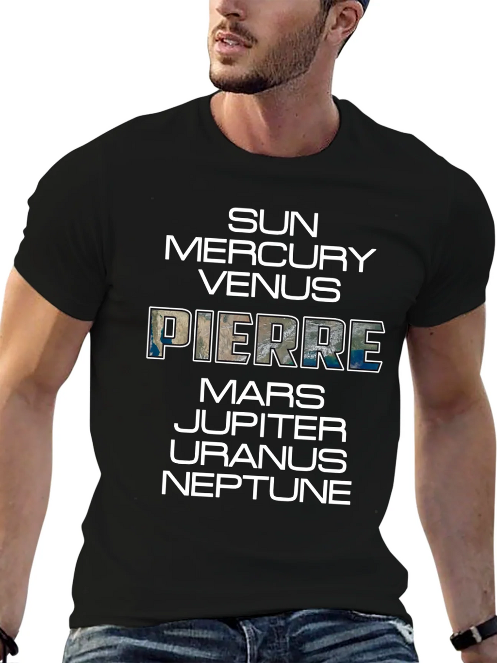 Planets T-Shirt: Sun to Neptune Pierre Earth product image 5
