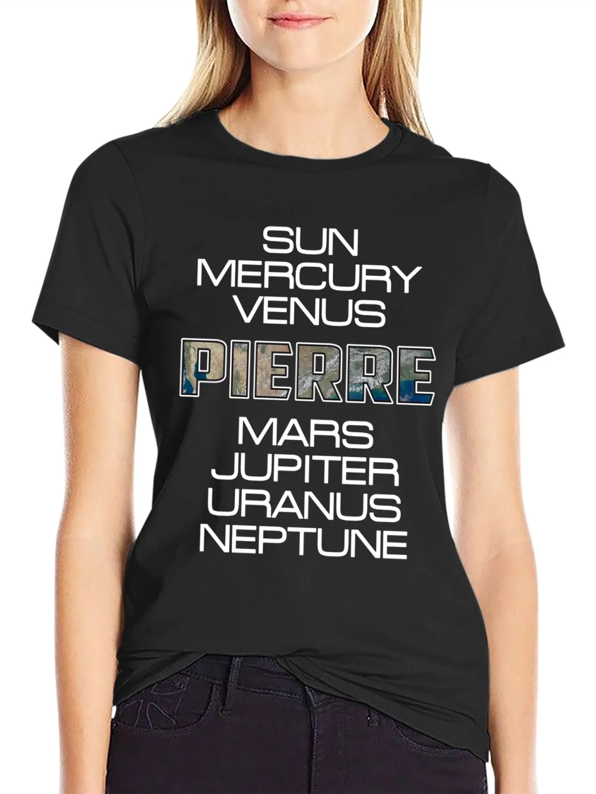Planets T-Shirt: Sun to Neptune Pierre Earth product image 2