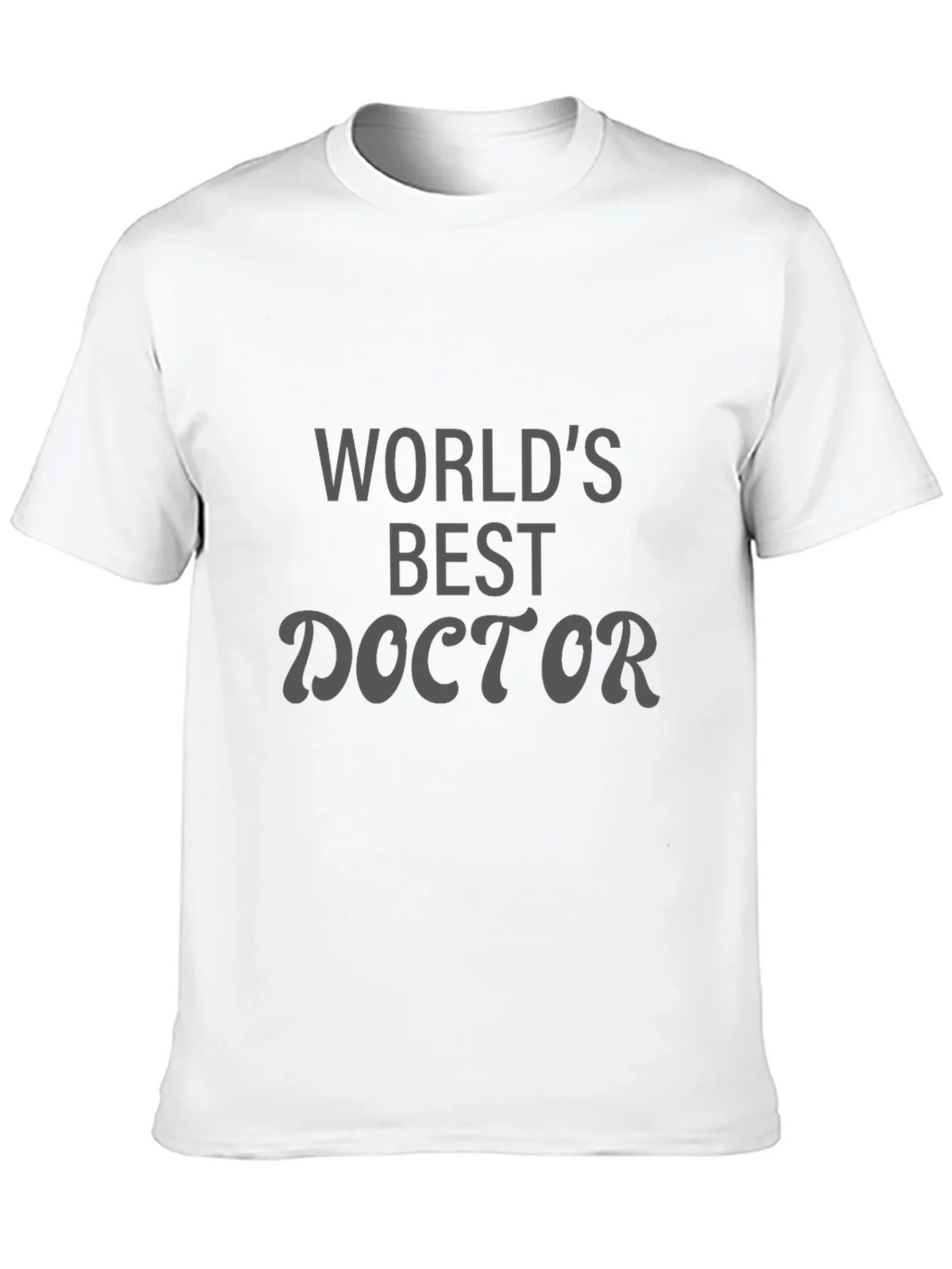 Worlds Best Doctor Black T-Shirt product image 9
