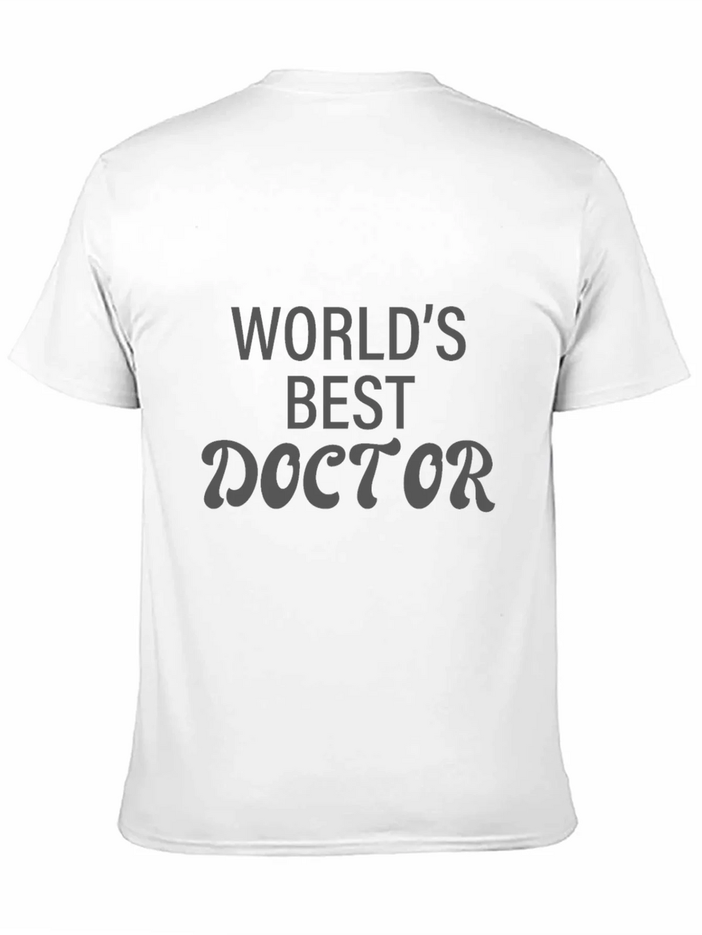Worlds Best Doctor Black T-Shirt product image 10