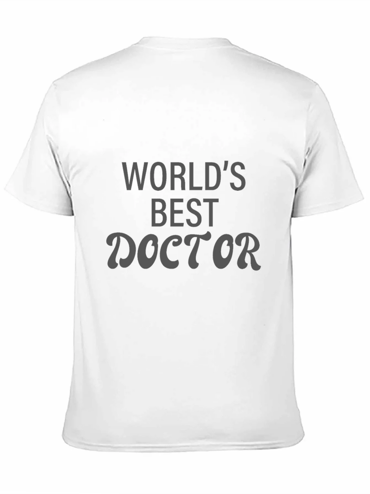 Worlds Best Doctor Black T-Shirt product image 10
