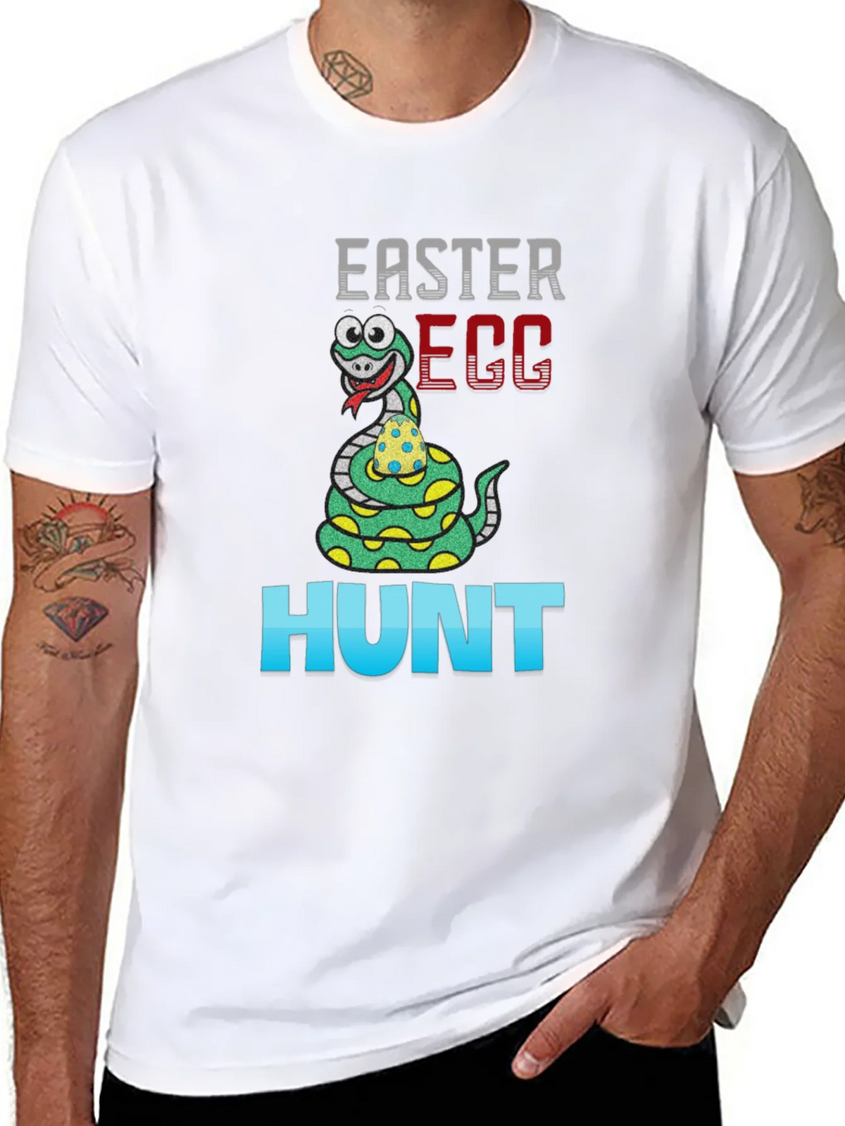 Easter Egg Hunt Snake T-Shirt product image 6