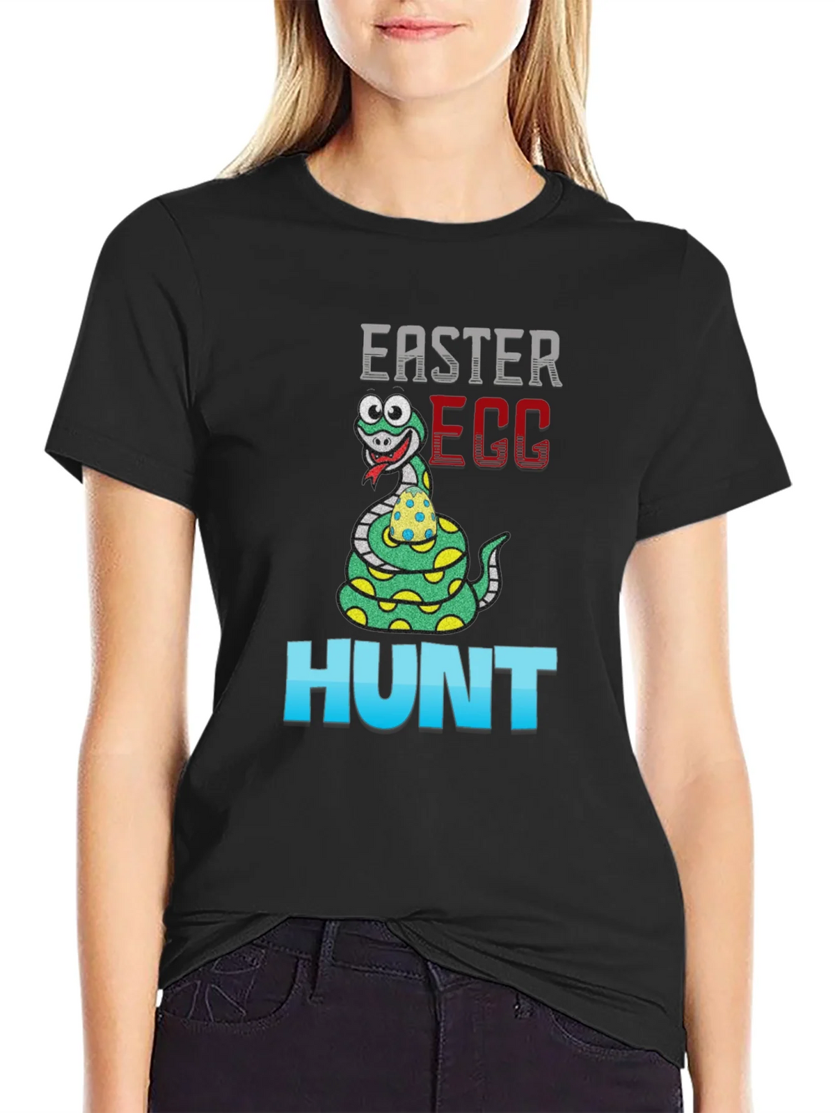 Easter Egg Hunt Snake T-Shirt product image 2