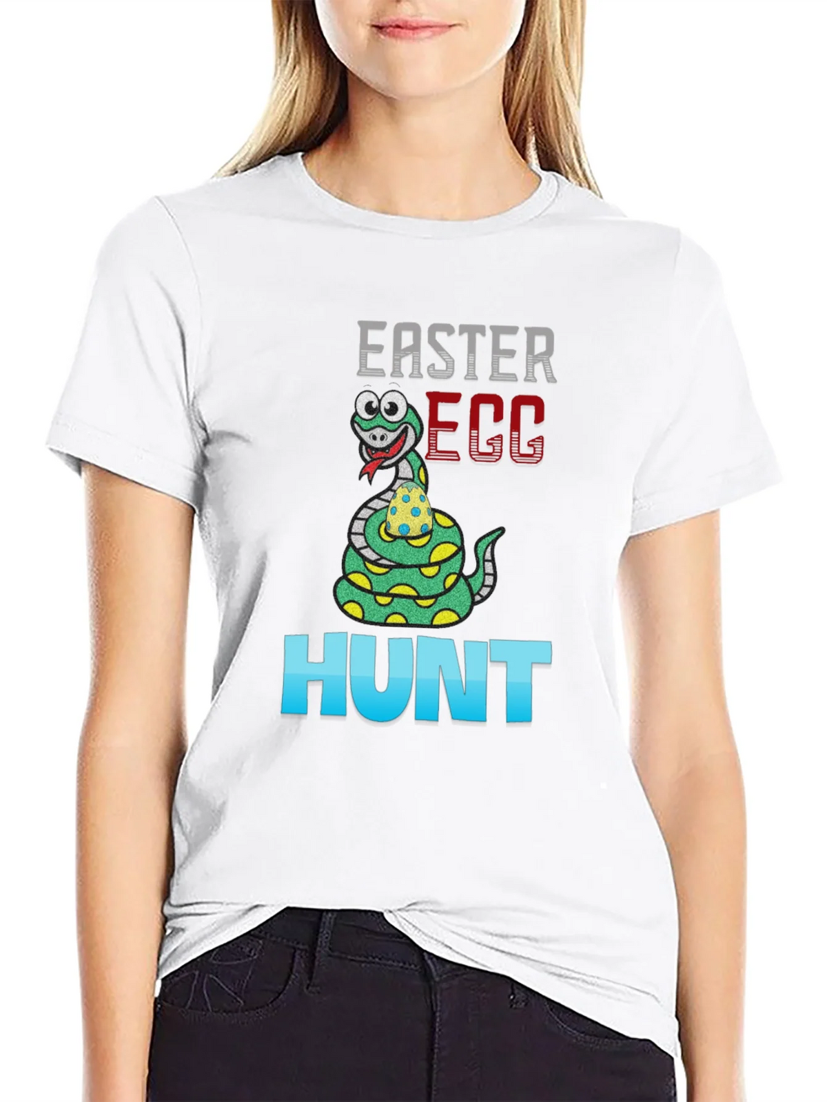 Easter Egg Hunt Snake T-Shirt product image 7