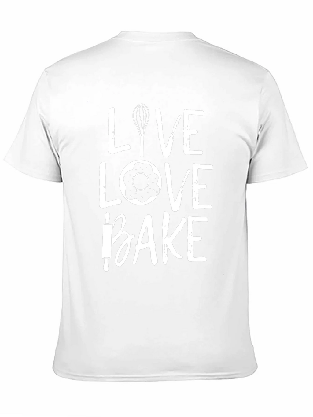 Live Love Bake T-Shirt - Baking Enthusiast Apparel product image 10