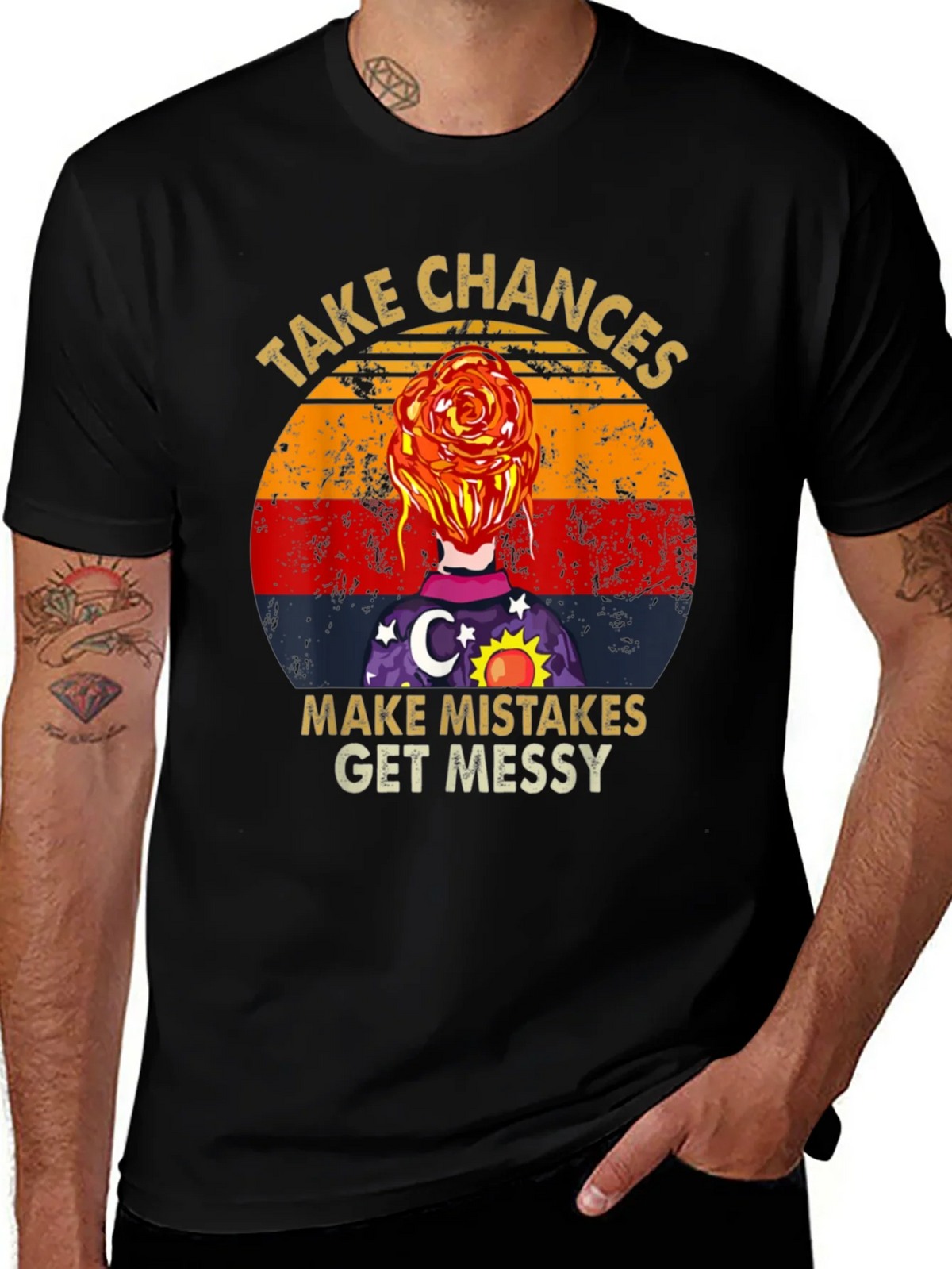 Take Chances Graphic T-Shirt product image 1