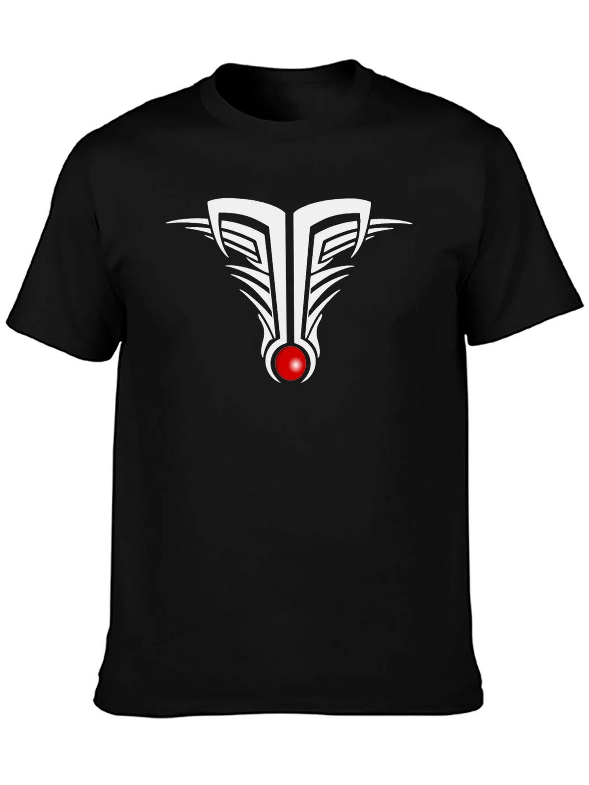 Tribal Design Black T-Shirt product image 3