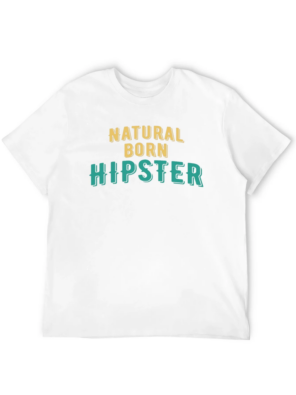 Natural Born Hipster Black Graphic Tee product image 6