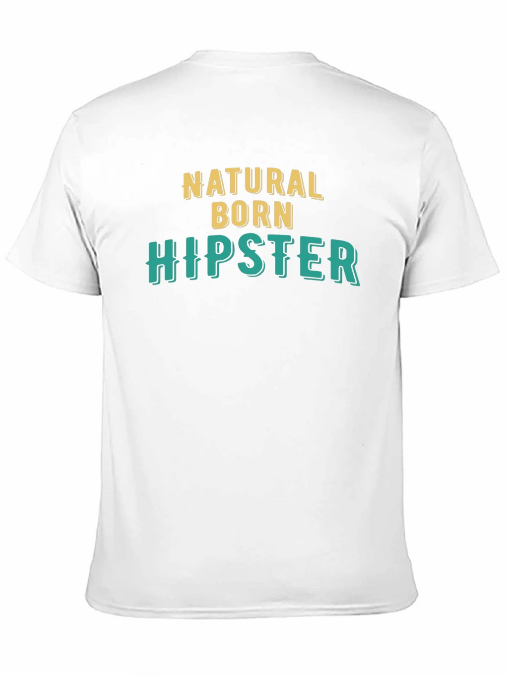 Natural Born Hipster Black Graphic Tee product image 5