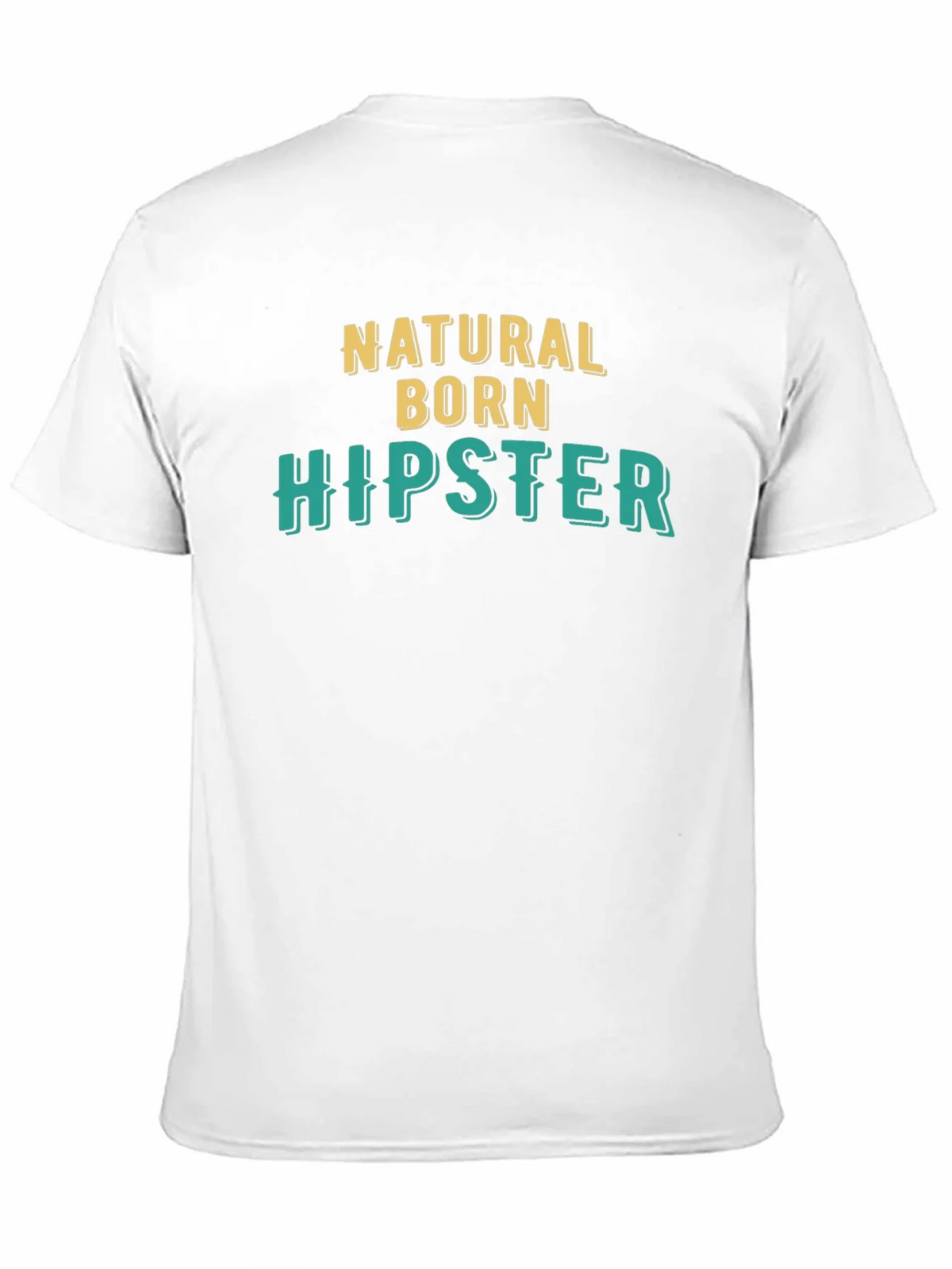 Natural Born Hipster Black Graphic Tee product image 5