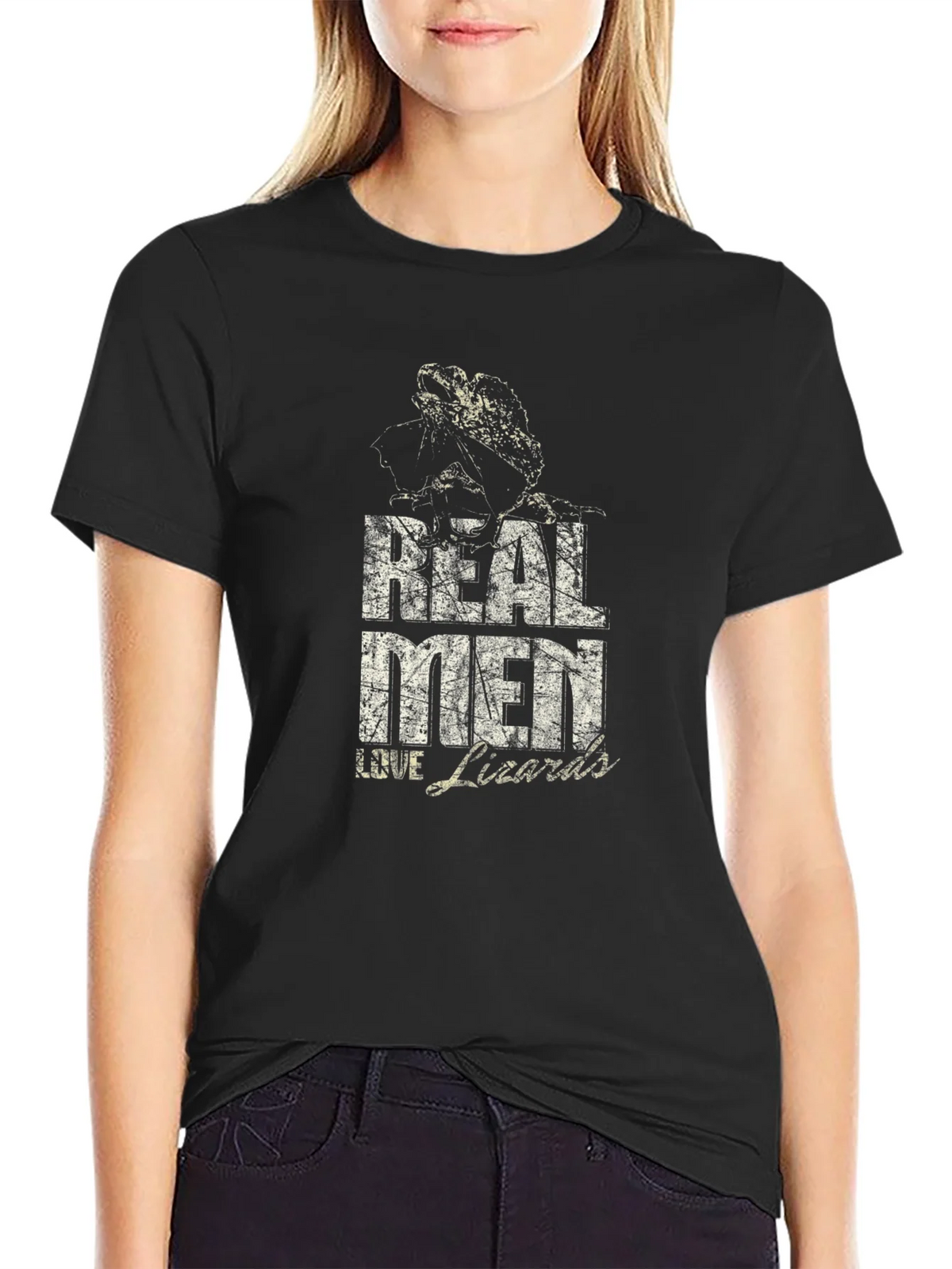 Real Men Love Lizards T-Shirt product image 2