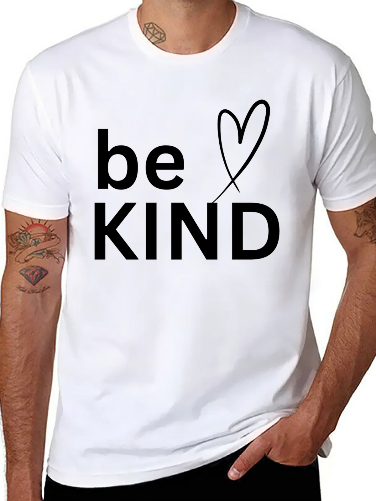Be Kind Graphic Tee - Soft Cotton Comfort product image 7
