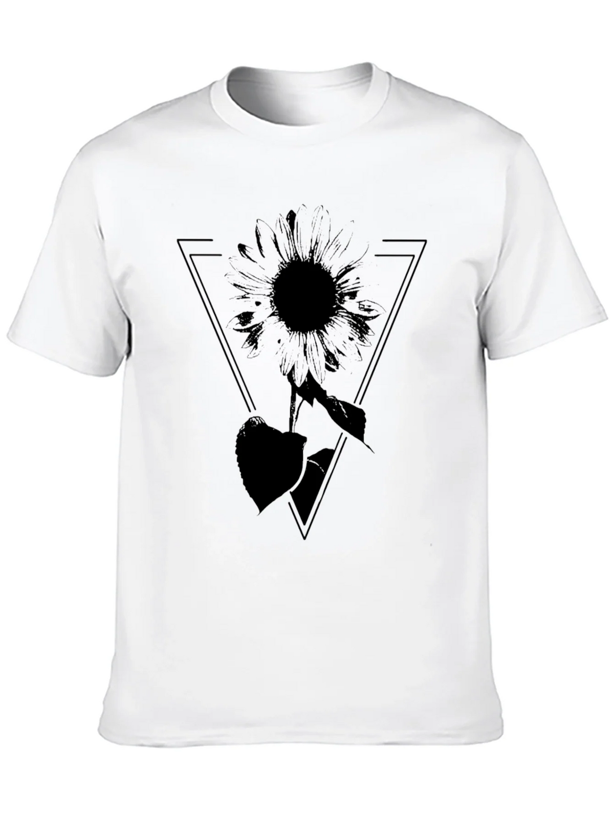 Black Sunflower Graphic Tee - Stylish Comfort product image 9