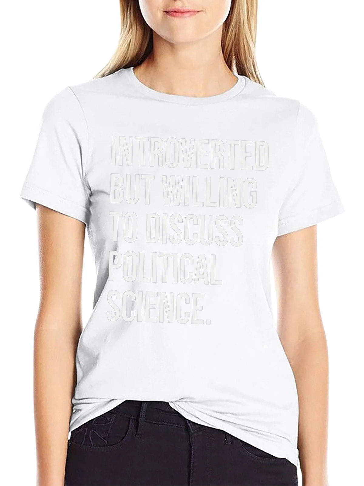 Introverted Political Science T-Shirt product image 6