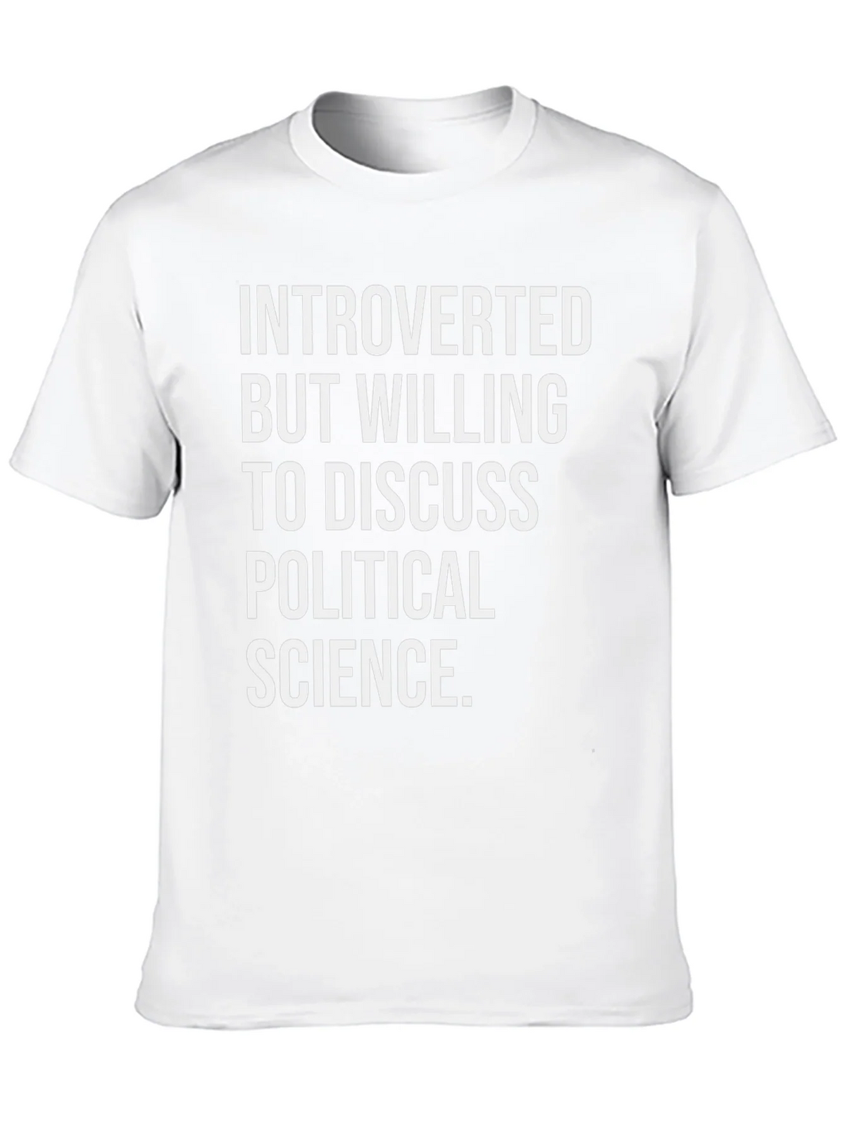 Introverted Political Science T-Shirt product image 7
