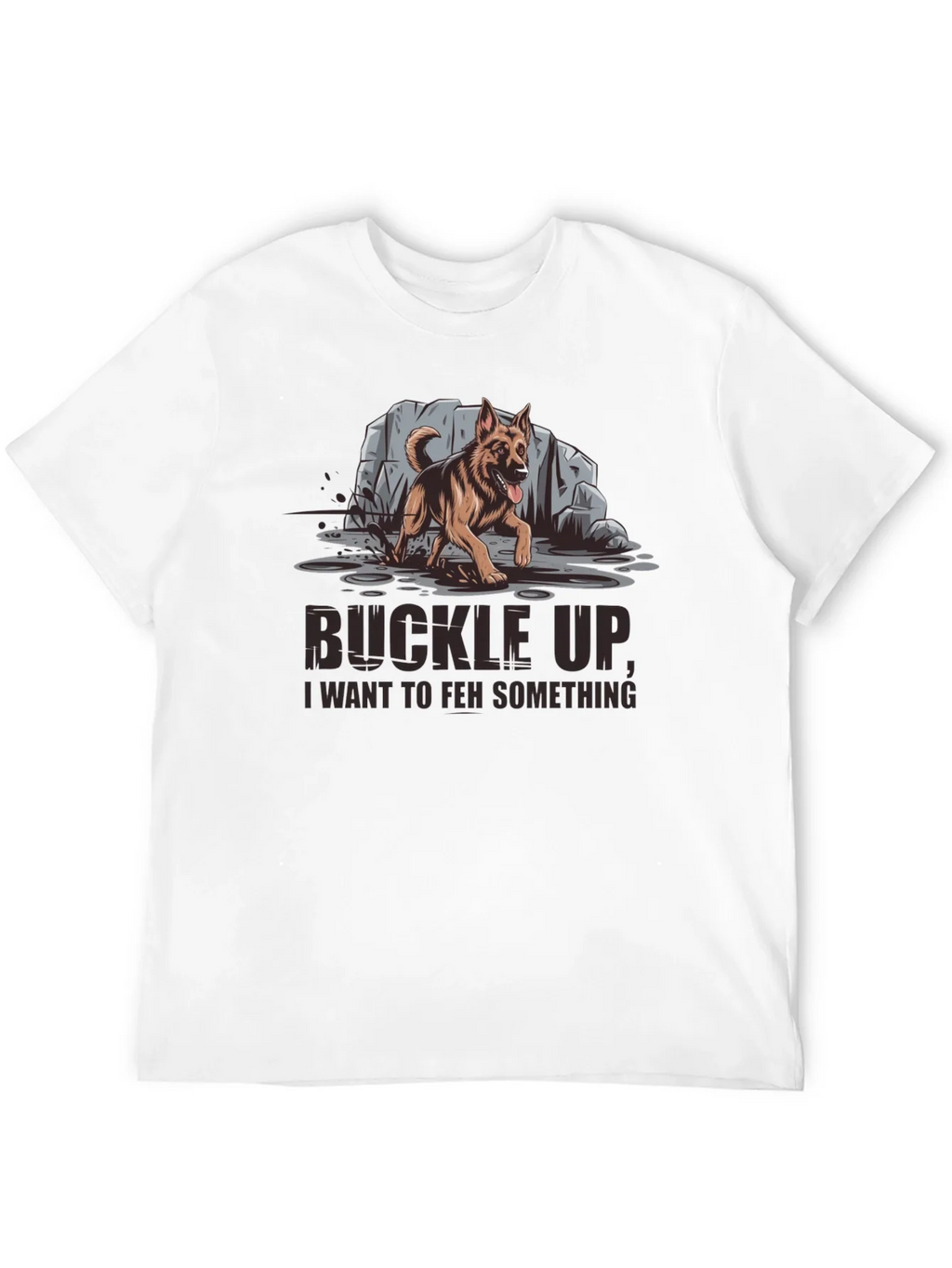 Buckle Up German Shepherd Graphic Tee product image 11