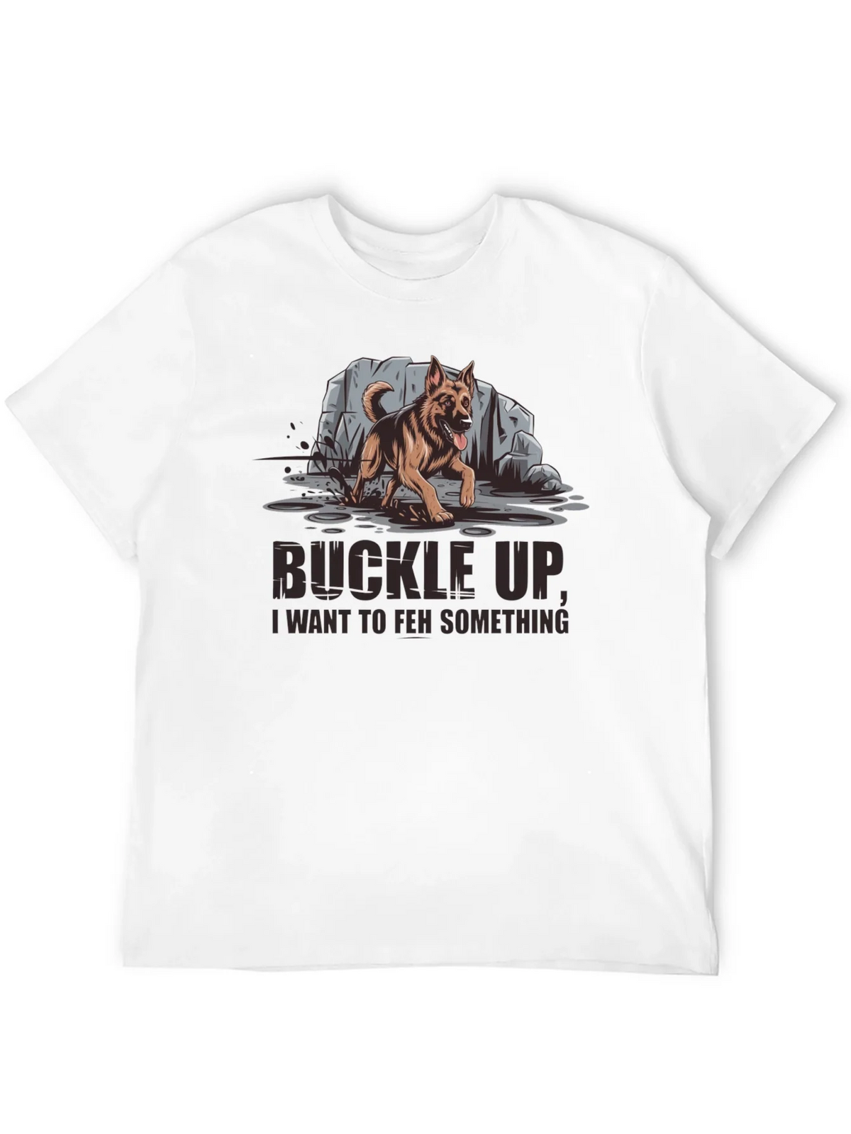 Buckle Up German Shepherd Graphic Tee product image 11