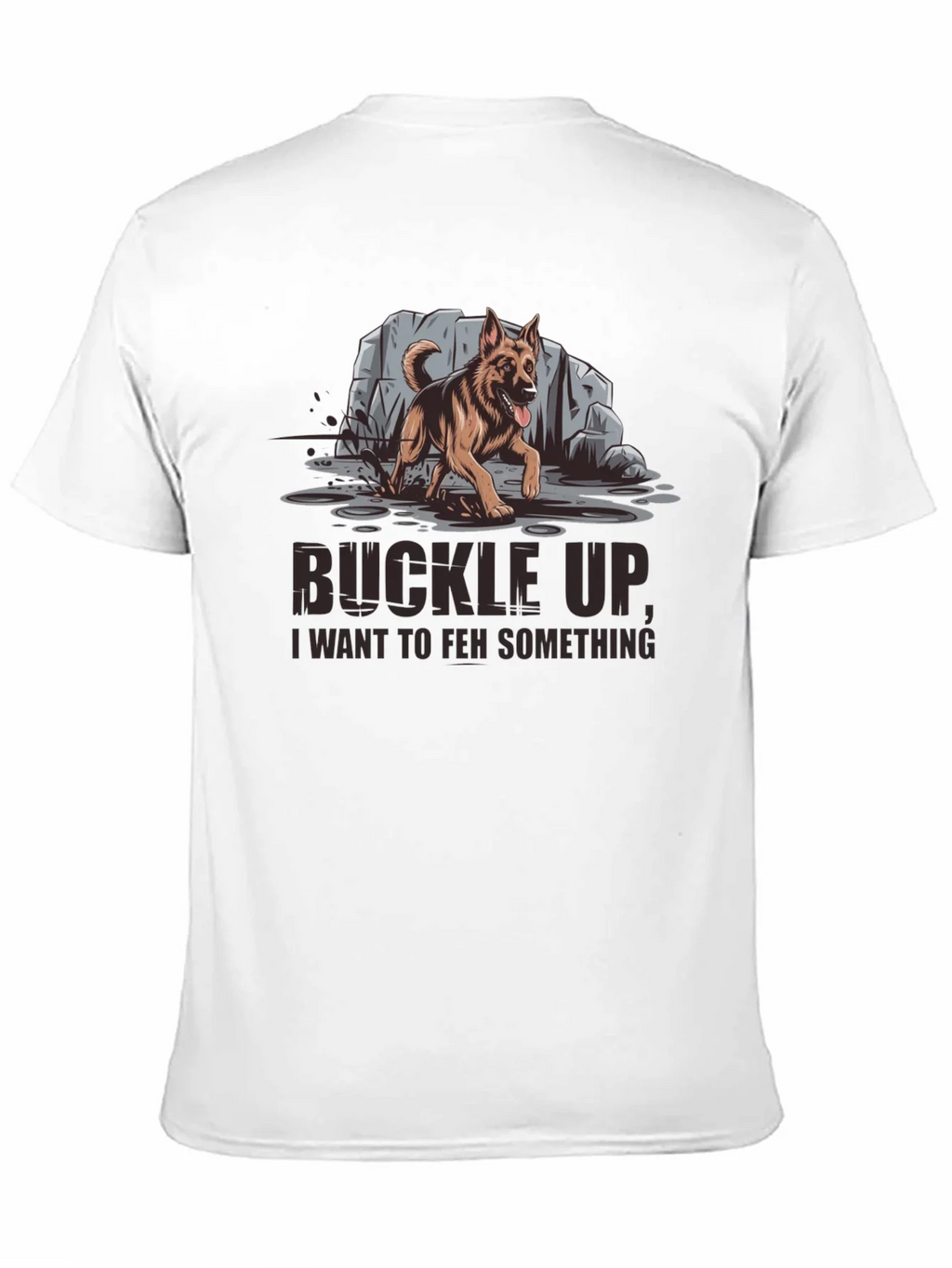Buckle Up German Shepherd Graphic Tee product image 10