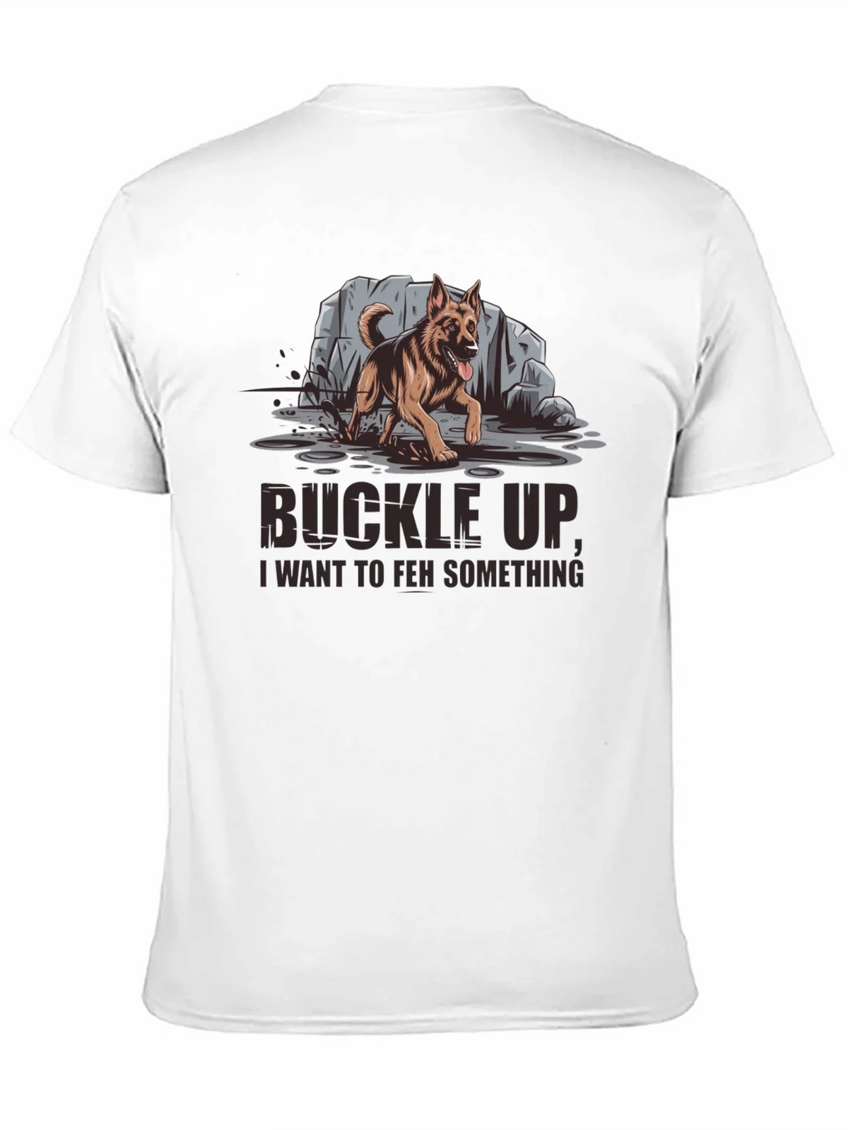 Buckle Up German Shepherd Graphic Tee product image 10