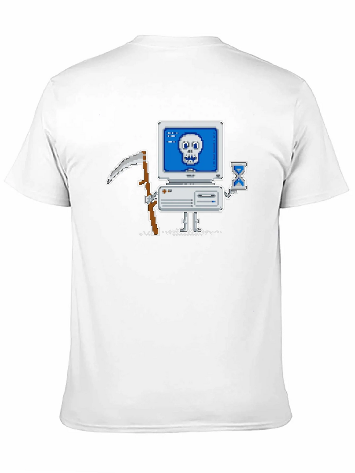 Retro Gamer T-Shirt - Pixel Art Computer Reaper product image 10