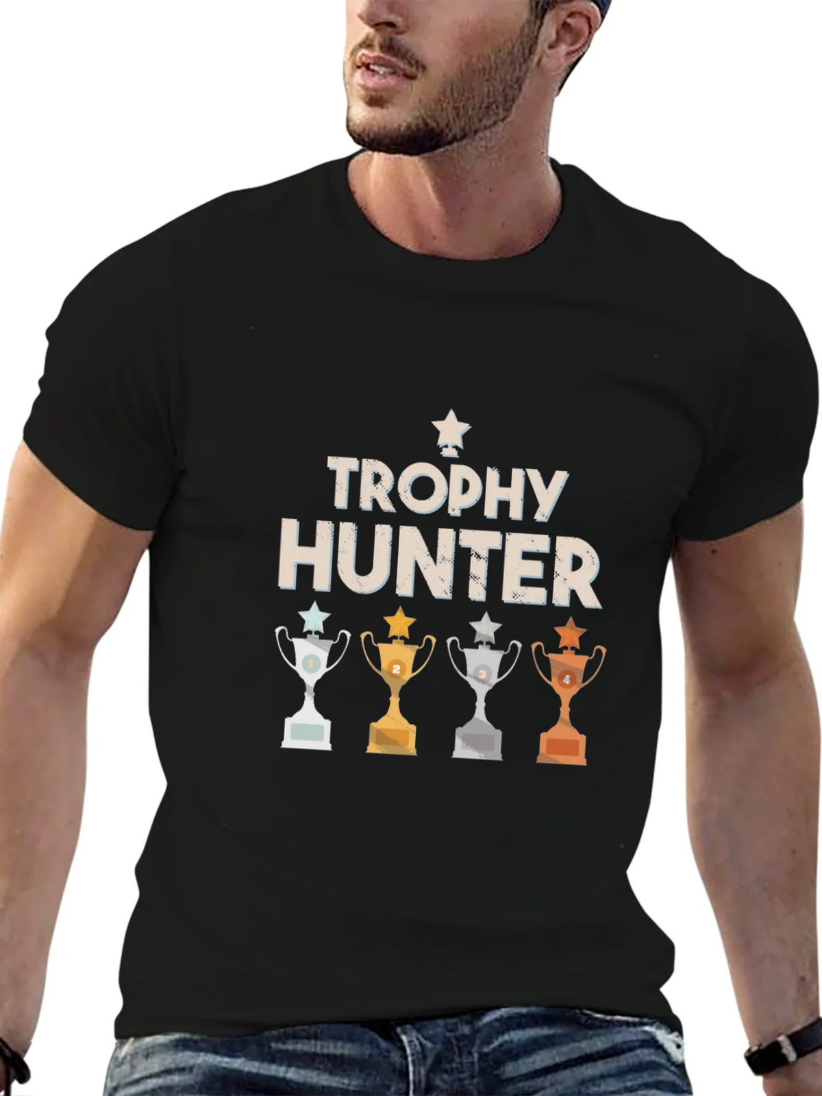 Trophy Hunter Graphic Tee - Mens Black T-Shirt product image 6